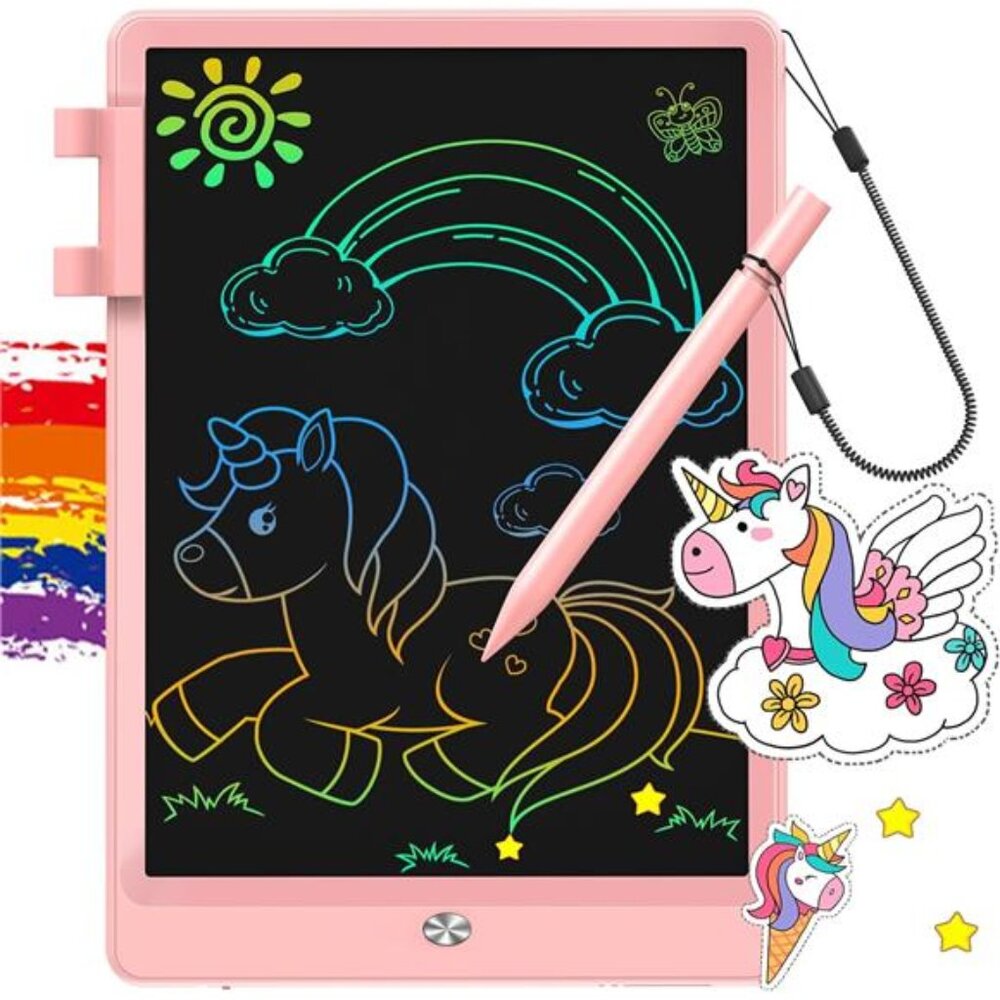 LCD Writing Tablet, Doodle Board Toys Gifts for 3-8 Year Old Girls Boys, 10 Inch
